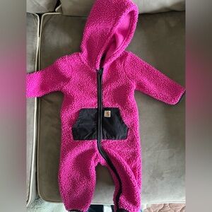 Carhartt Kids Baby Sherpa Zip Coveralls